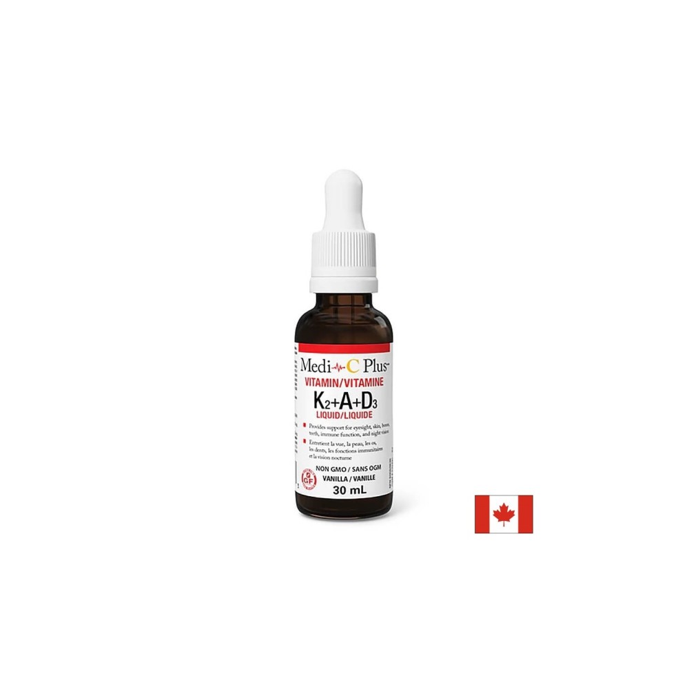 Здрави кости и превенция на остеопороза - Витамин К2+ А+ D3, 30 ml Natural Factors Здрави кости и превенция на остеопороза - Витамин К2+ А+ D3, 30 ml Natural Factors