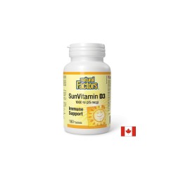 Витамин D3 - Силен имунитет, 1000 IU Natural Factors