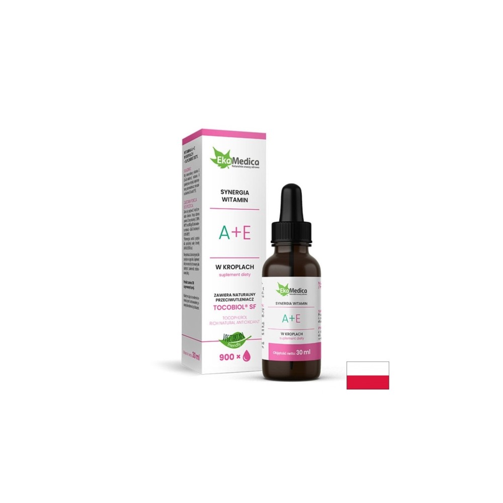 Зрение - Витамини А+Е, капки 30 ml EkaMedica Зрение - Витамини А+Е, капки 30 ml EkaMedica