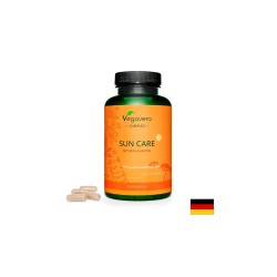 Sun Care Формула за слънчев загар с бета каротин - За кадифена, подхранена и здрава кожа, 180 капсули Vegavero