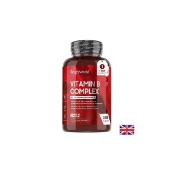 Имунитет и енергия - Витамин В-Комплекс + Витамин С, 365 таблетки - Vitamin B complex
