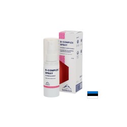 Нервна система - Витамин В-Комплекс спрей за уста с вкус на мента, 30 ml / 200 впръсквания Nordaid