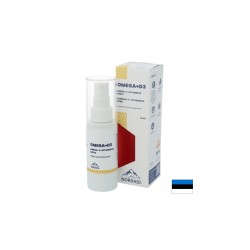Омега-3 EPA & DHA + витамин D3 1000 IU - Силен имунитет и здрави кости и зъби - Спрей за уста, 30 ml, 200 впръсквания