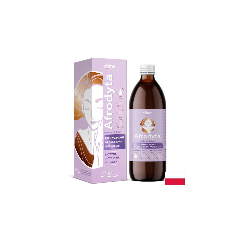 Афродита – течна формула за коса, кожа и нокти, 500 ml, 20 дози Афродита – течна формула за коса, кожа и нокти, 500 ml, 20 дози