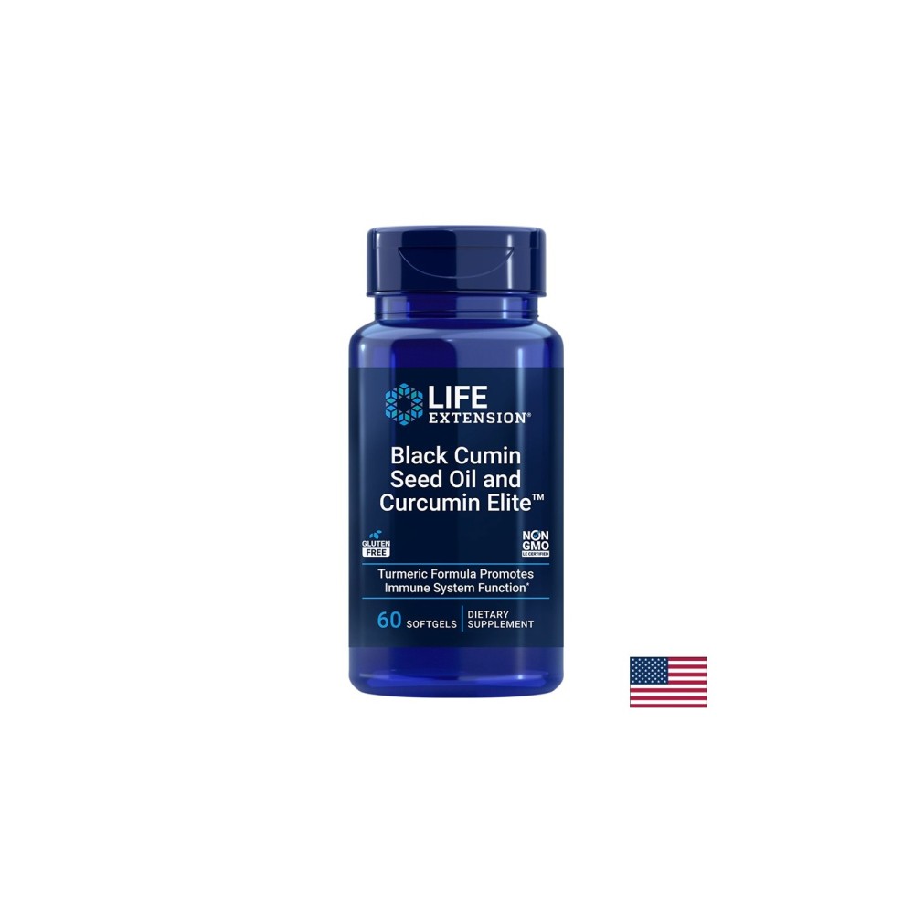 Black Cumin Seed Oil and Curcumin Elite™/ Черен кимион масло + Куркумин х 60 софтгел капсули Black Cumin Seed Oil and Curcumin Elite™/ Черен кимион масло + Куркумин х 60 софтгел капсули
