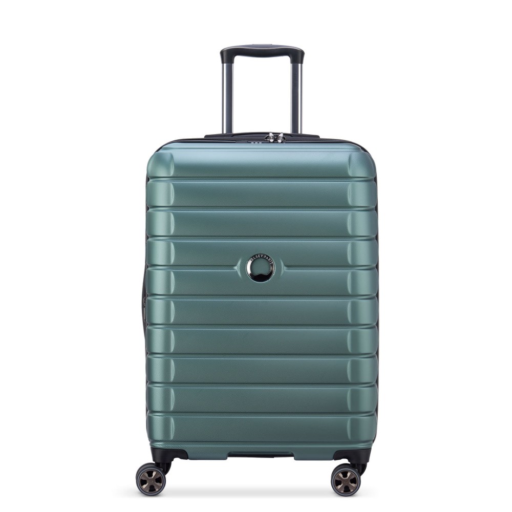 Delsey Shadow 5.0 Спинер на 4 колела 66 см. височина с разширение Зелен цвят Delsey Shadow 5.0 Спинер на 4 колела 66 см. височина с разширение Зелен цвят
