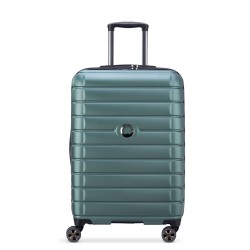 Delsey Shadow 5.0 Спинер на 4 колела 66 см. височина с разширение Зелен цвят