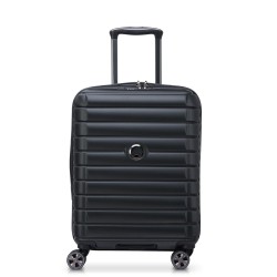 Delsey Shadow 5.0 Спинер на 4 колела 55 см. височина Черен цвят