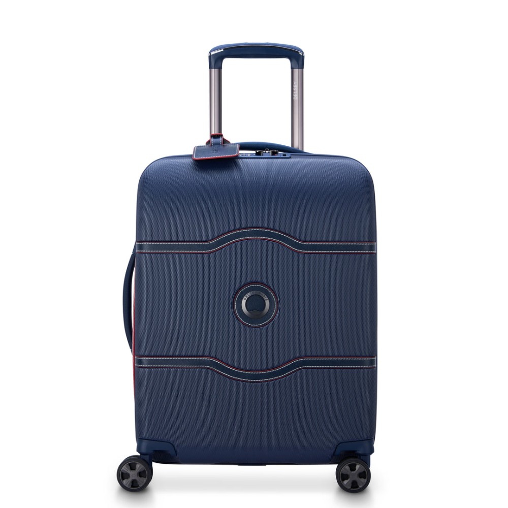 Delsey Спинер на 4 колела Chatelet Air 2.0 55 см Тъмно син цвят Delsey Спинер на 4 колела Chatelet Air 2.0 55 см Тъмно син цвят