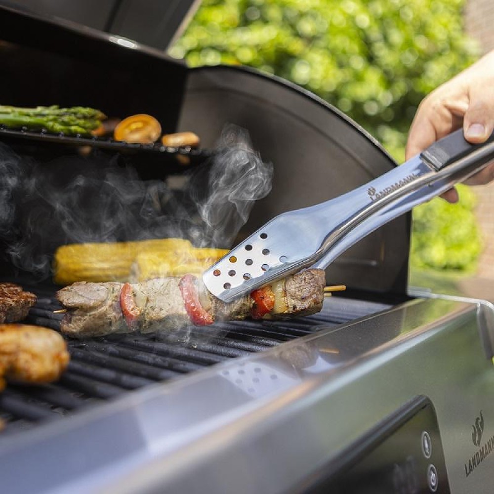 Електрическо барбекю с чугунена скара