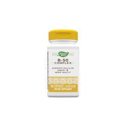 B-50 Complex - Витамин В-50 комплекс, 100 капсули Nature’s Way