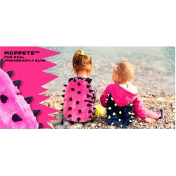 AmericanKids Раница Rex Half Moppets Fur-Real розов цвят