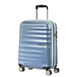 Куфар American Tourister Wavebreaker 55 см - Ледено син