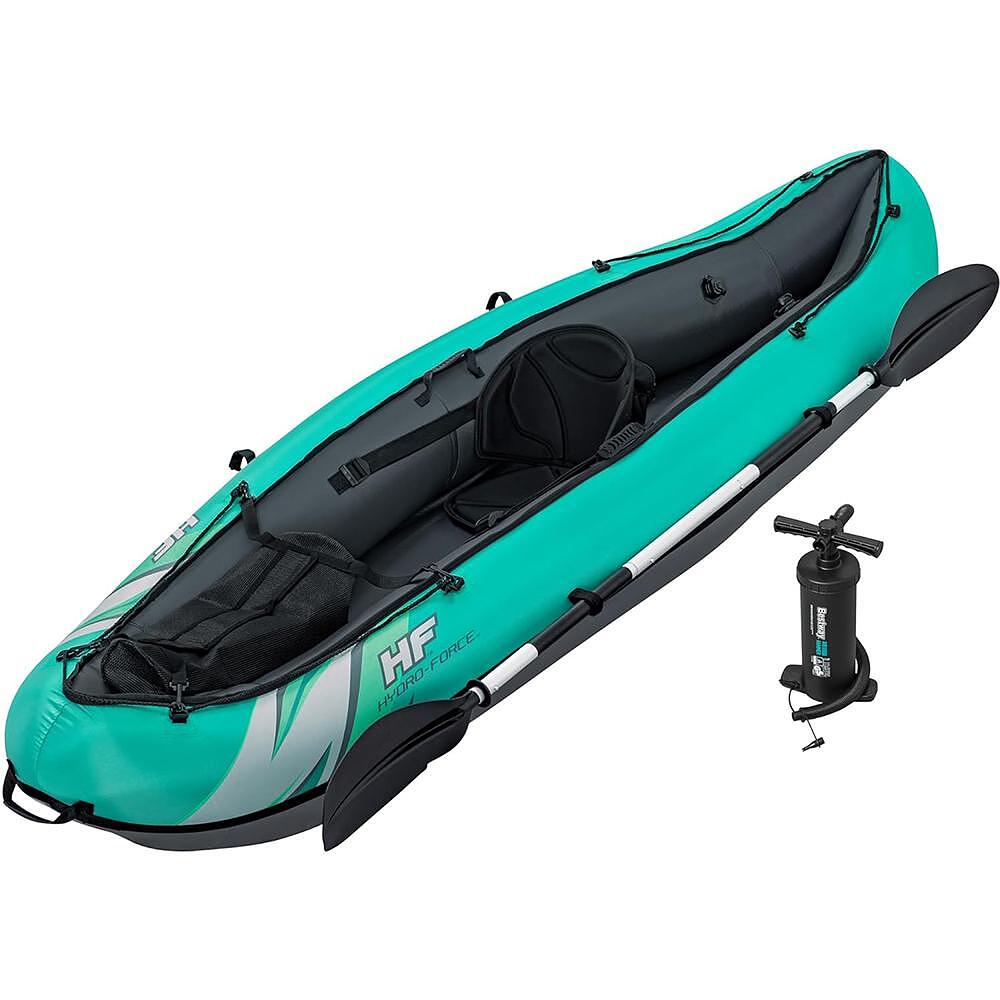 Надуваем едноместен каяк Hydro-Force Ventura Elite X1 Bestway 65118 Надуваем едноместен каяк Hydro-Force Ventura Elite X1 Bestway 65118