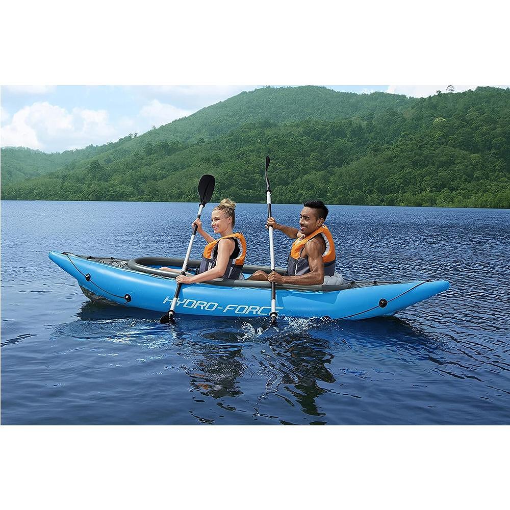 Каяк надуваем двуместен, 331x88x45 см, Hydro-Force Cove Champion X2 Bestway 65131 Каяк надуваем двуместен, 331x88x45 см, Hydro-Force Cove Champion X2 Bestway 65131