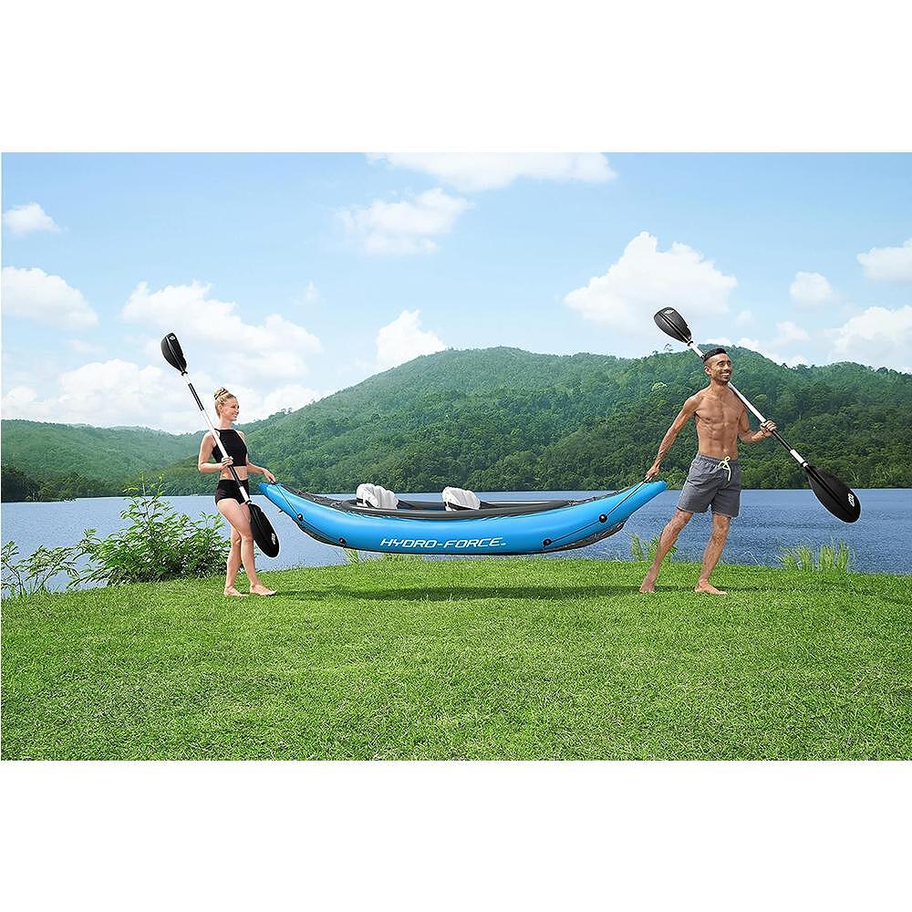 Каяк надуваем двуместен, 331x88x45 см, Hydro-Force Cove Champion X2 Bestway 65131 Каяк надуваем двуместен, 331x88x45 см, Hydro-Force Cove Champion X2 Bestway 65131