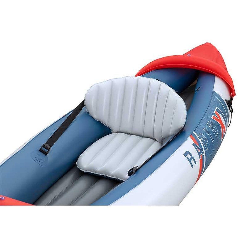 Каяк надуваем, 290x91x42 см, Rapid X1, с гребло, седалка и ръчна помпа Bestway 65176 Каяк надуваем, 290x91x42 см, Rapid X1, с гребло, седалка и ръчна помпа Bestway 65176