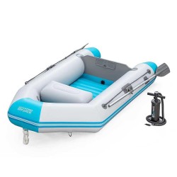 Лодка надуваема, 230x130x33 см, с гребла, ръчна помпа и седалки Bestway 65177