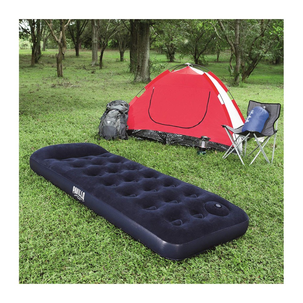 Надуваем дюшек Aerlouxe Airbed Jr.Twin size с вградена помпа 185x76x28cм Bestway 67223 Надуваем дюшек Aerlouxe Airbed Jr.Twin size с вградена помпа 185x76x28cм Bestway 67223