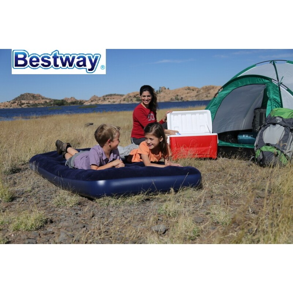 Надуваем дюшек Aerlouxe Airbed Twin size 188х99х22cм Bestway 67001 Надуваем дюшек Aerlouxe Airbed Twin size 188х99х22cм Bestway 67001
