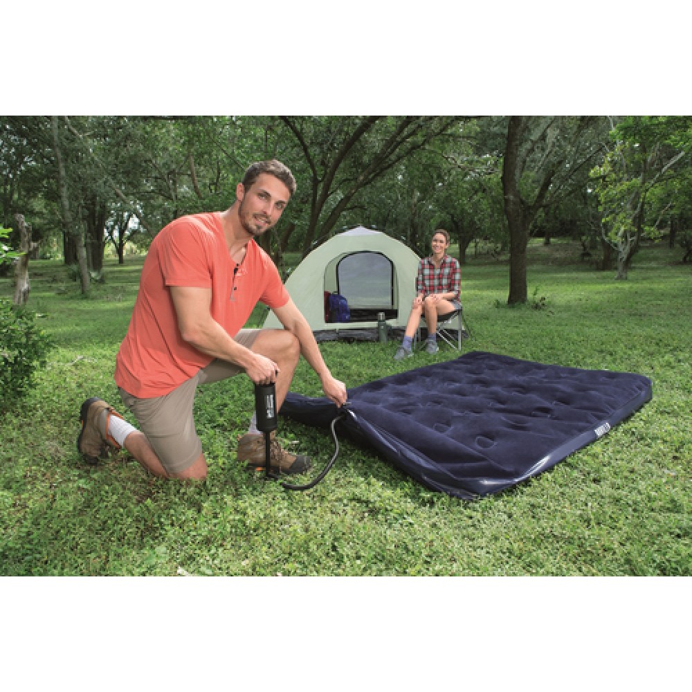 Надуваем дюшек Aerlouxe Airbed Twin size с вградена помпа 191x137x28cм Bestway 67225 Надуваем дюшек Aerlouxe Airbed Twin size с вградена помпа 191x137x28cм Bestway 67225