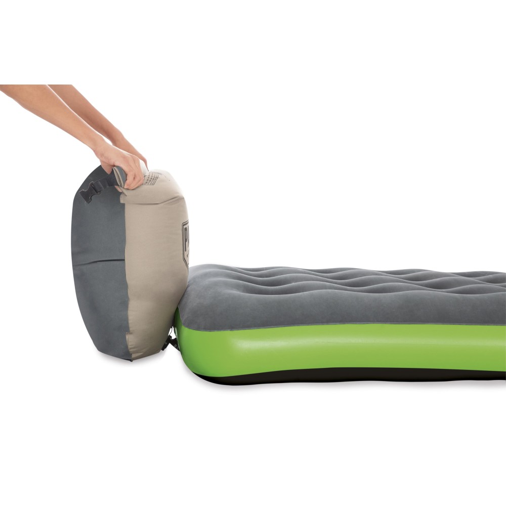 Надуваем дюшек Roll&Relax Airbed Twin size 188х99х22cм с възглавница Bestway 67619 Надуваем дюшек Roll&Relax Airbed Twin size 188х99х22cм с възглавница Bestway 67619