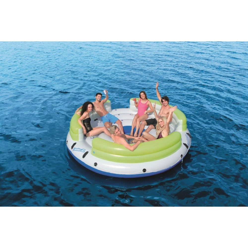 Надуваем остров Cooler Z Lazy Days 328см за 6 човека 43135 BESTWAY Надуваем остров Cooler Z Lazy Days 328см за 6 човека 43135 BESTWAY