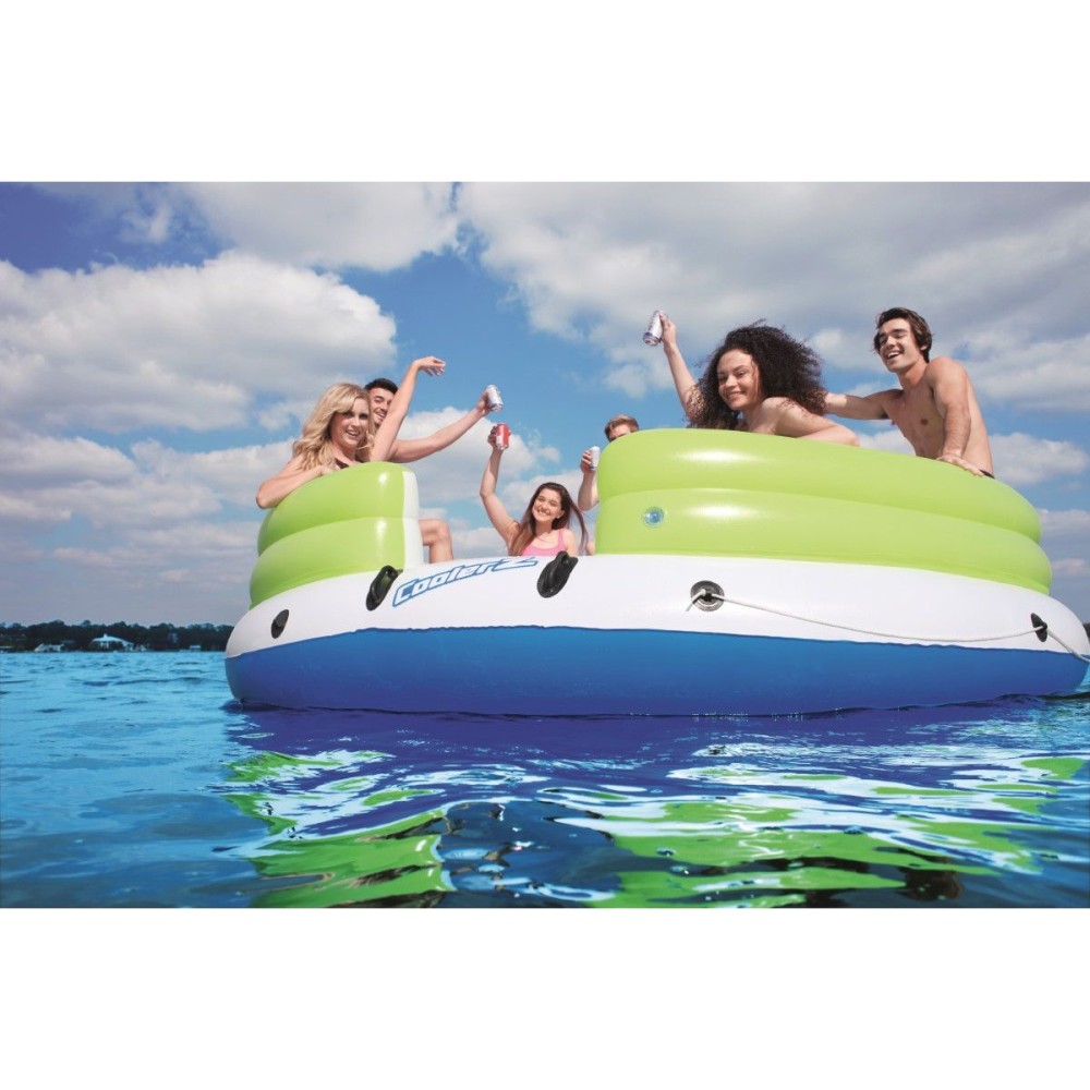 Надуваем остров Cooler Z Lazy Days 328см за 6 човека 43135 BESTWAY Надуваем остров Cooler Z Lazy Days 328см за 6 човека 43135 BESTWAY