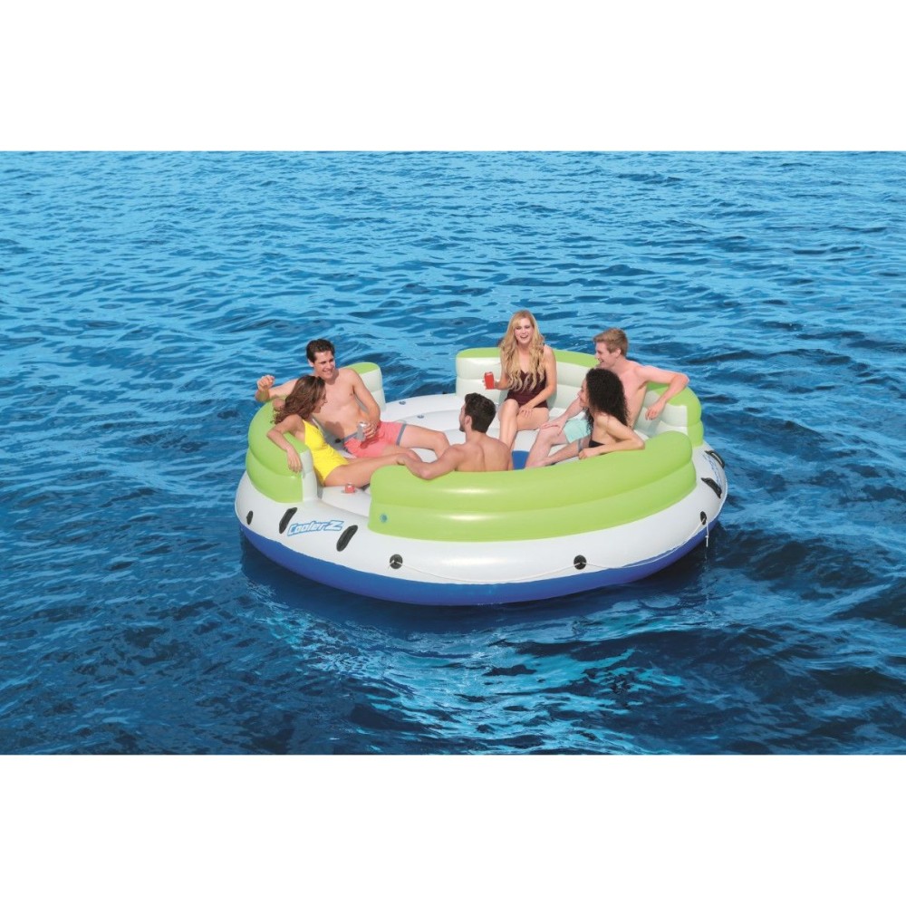 Надуваем остров Cooler Z Lazy Days 328см за 6 човека 43135 BESTWAY Надуваем остров Cooler Z Lazy Days 328см за 6 човека 43135 BESTWAY