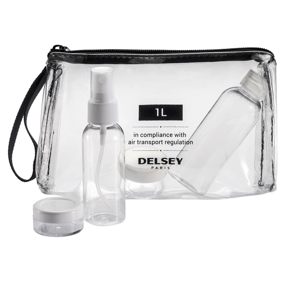 Delsey прозрачна чантичка за аксесоари Delsey прозрачна чантичка за аксесоари