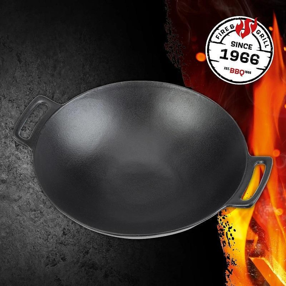 Чугунен Уок тиган 15502 с диаметър 37см Landmann