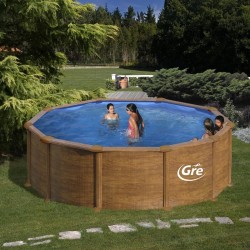 Кръгъл сглобяем басейн Gre Pacific 460х120cм KIT460W