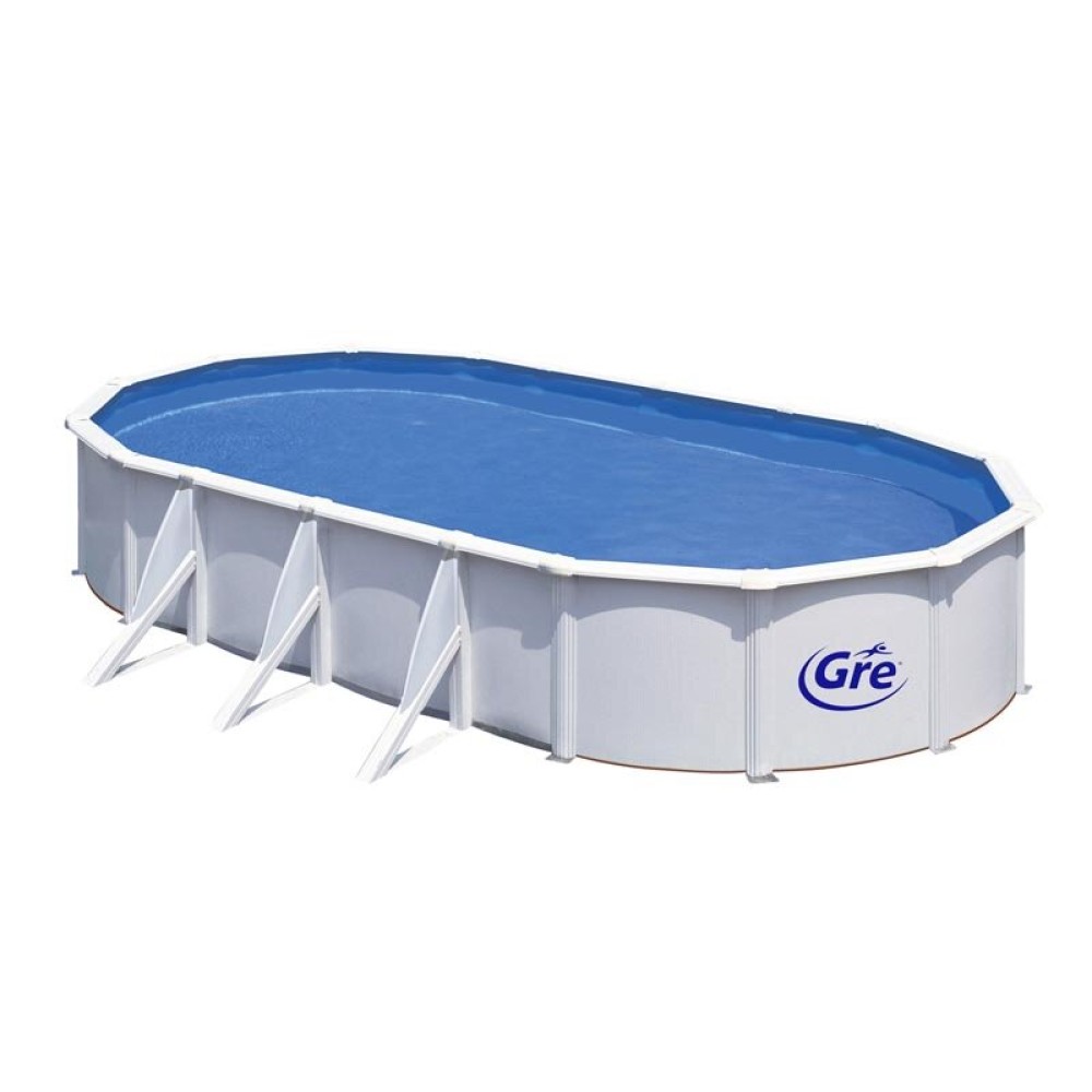 Овален сглобяем басейн Gre 730х375х120cм KIT730ECO Овален сглобяем басейн Gre 730х375х120cм KIT730ECO