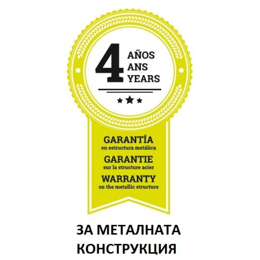 GRANADA Метален сглобяем басейн графит - овал 500х300х132 см с пясъчен филтър GRANADA Метален сглобяем басейн графит - овал 500х300х132 см с пясъчен филтър