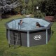 Композитен кръгъл басейн Gre 410x124cм KPCO41 Композитен кръгъл басейн Gre 410x124cм KPCO41