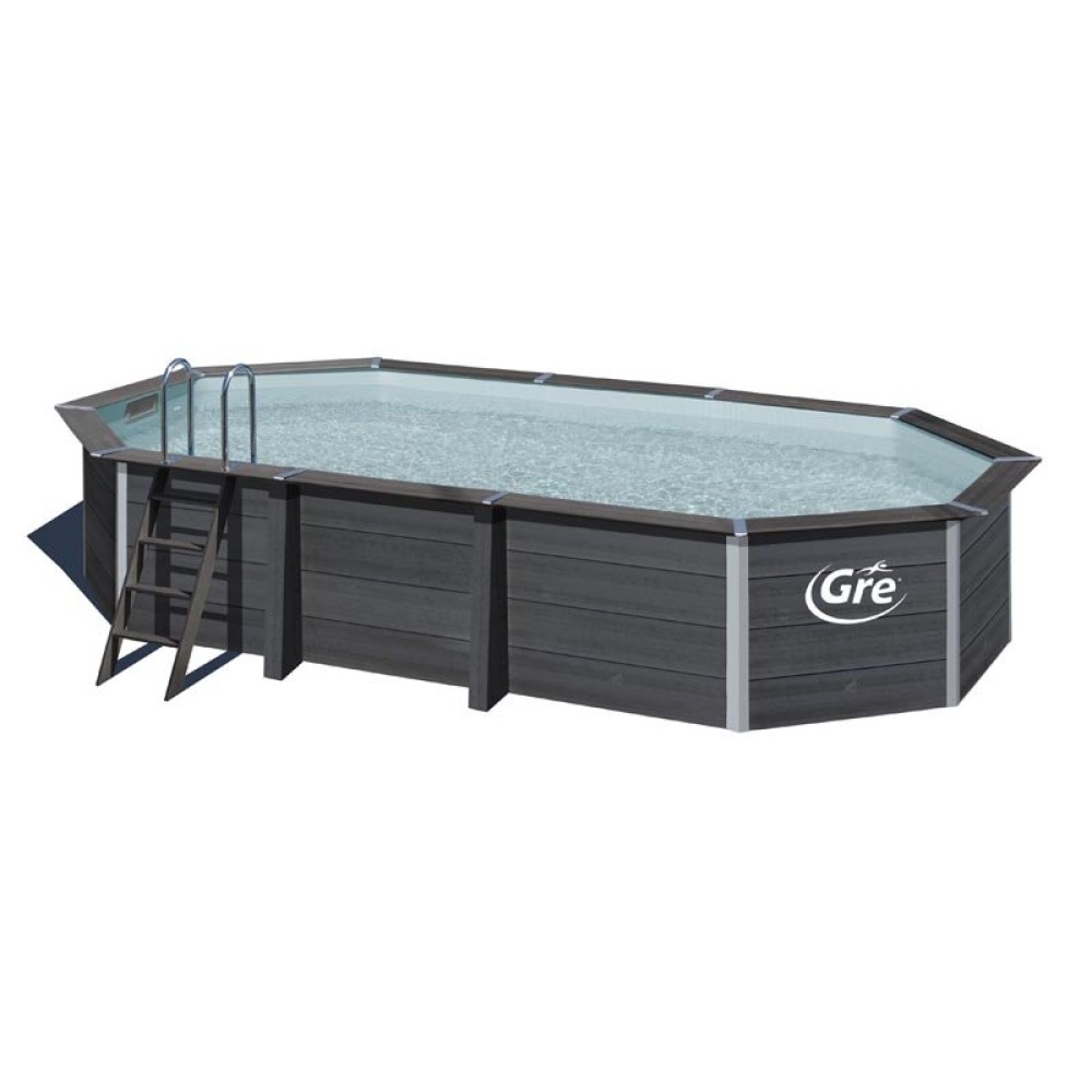 Композитен басейн Gre Ovali 664x386x124см KPCOV66 Композитен басейн Gre Ovali 664x386x124см KPCOV66