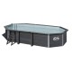 Композитен басейн Gre Ovali 664x386x124см KPCOV66 Композитен басейн Gre Ovali 664x386x124см KPCOV66