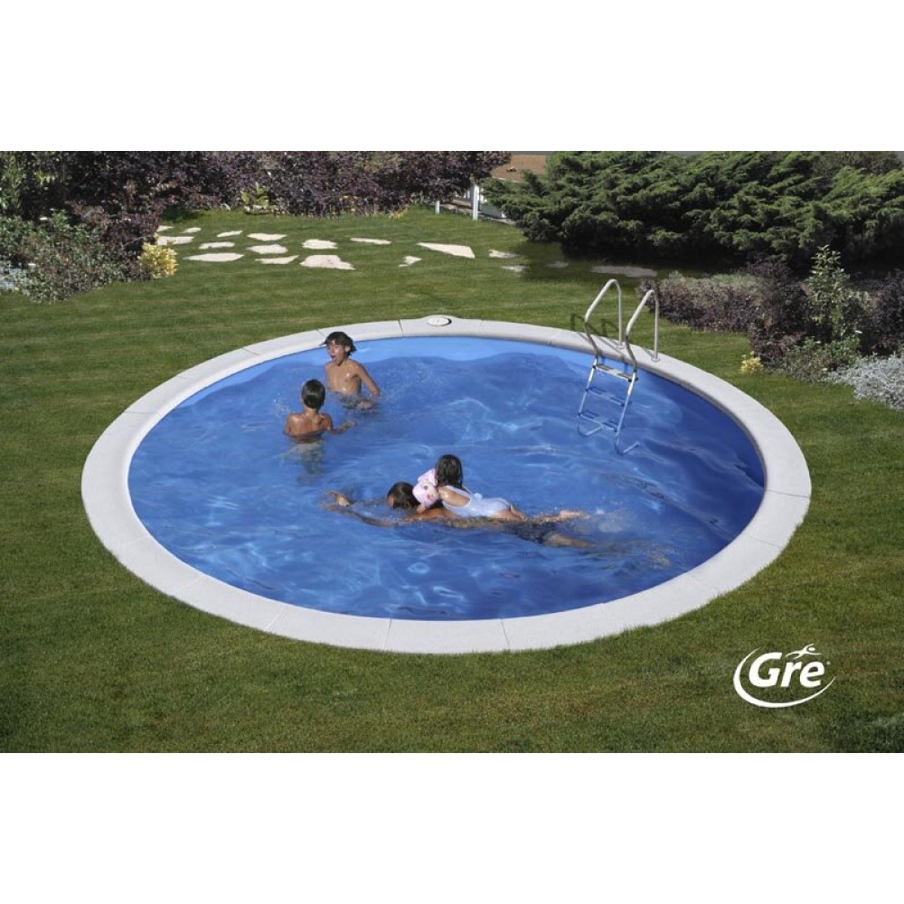 Кръгъл басейн за вкопаване Gre 420x150cм KPE4259 Кръгъл басейн за вкопаване Gre 420x150cм KPE4259