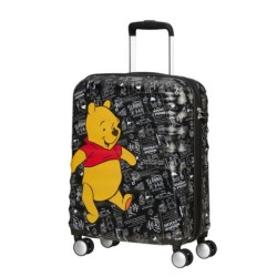 American Tourister Спинер на 4 колела 55 см. Wavebreaker Мечо Пух