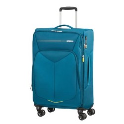 American Tourister Спинер на 4 колела 67.5 см. Summerfunk с разширение светло син цвят