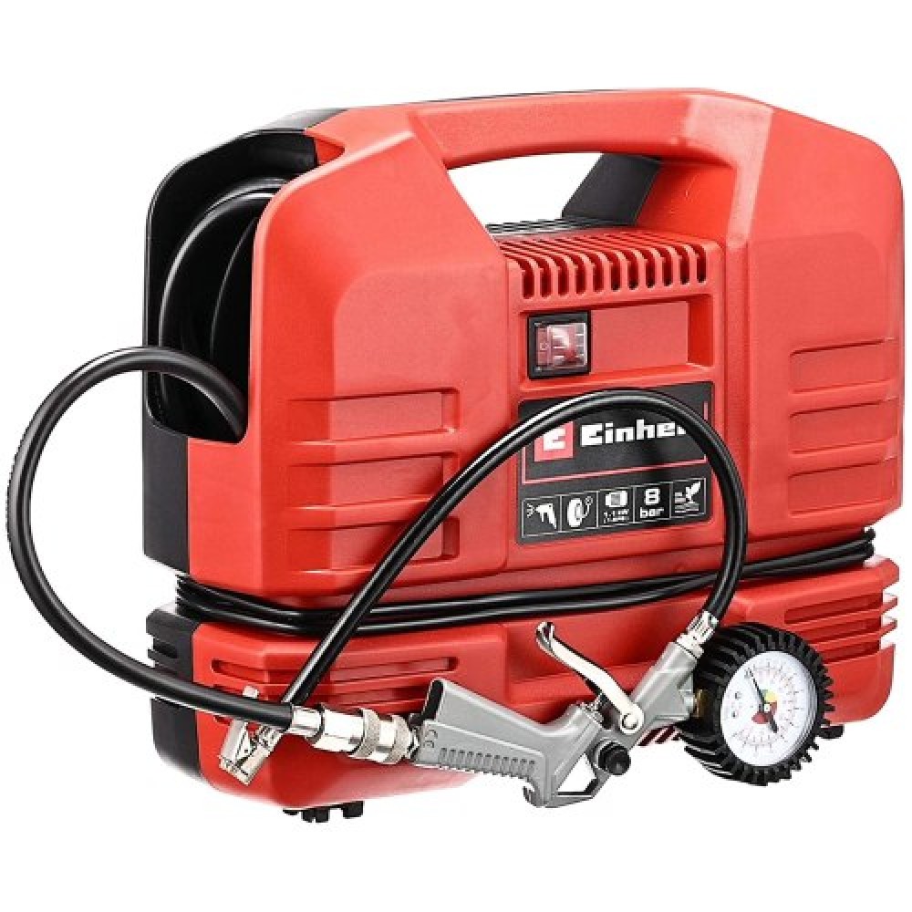 Безмаслен преносим компресор EINHELL TC-AC 190 OF SET 200024 Безмаслен преносим компресор EINHELL TC-AC 190 OF SET 200024
