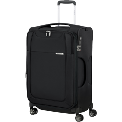 Куфар Samsonite D'Lite на 4 колела, 63 см, с разширение, в черен цвят