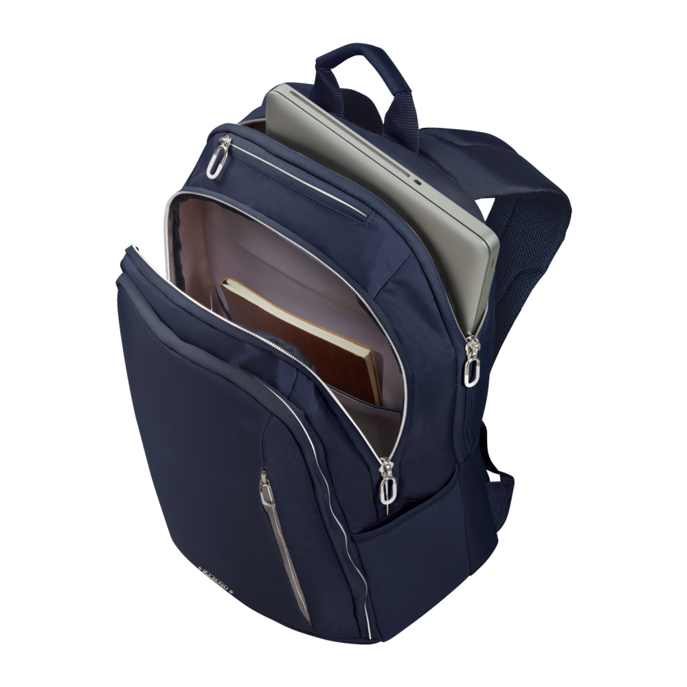 Синя дамска раница Guardit Classy за 15.6 инча лаптоп Синя дамска раница Guardit Classy за 15.6 инча лаптоп