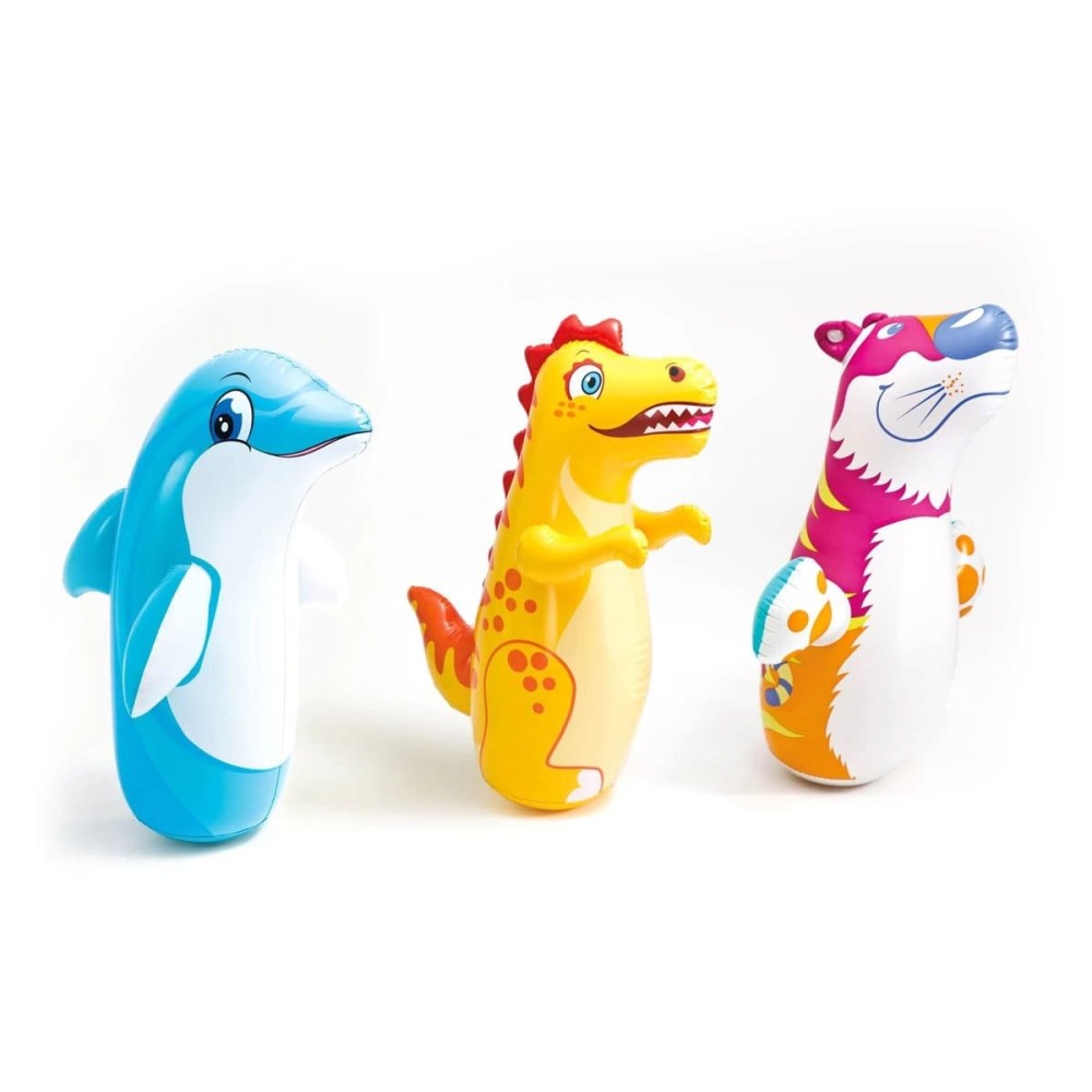 Надуваема боксова круша INTEX 3-D Bop Bags, асортимент
