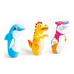 Надуваема боксова круша INTEX 3-D Bop Bags, асортимент