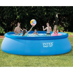 Надуваем басейн INTEX Easy Set, 457х107см с филтърна помпа