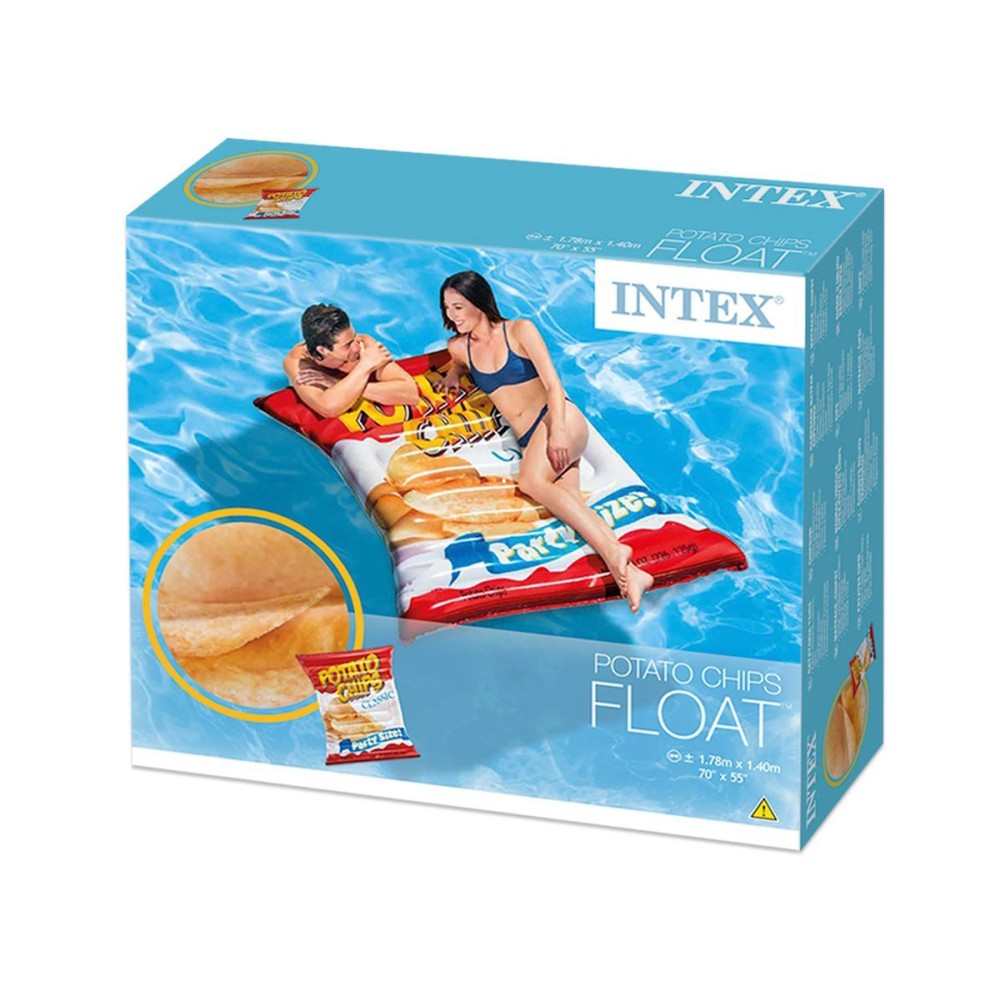 Надуваем дюшек Чипс INTEX