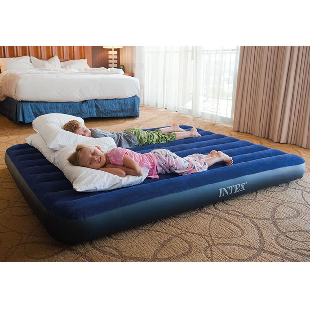 Надуваем матрак 137х191х25см INTEX Classic Downy Надуваем матрак 137х191х25см INTEX Classic Downy