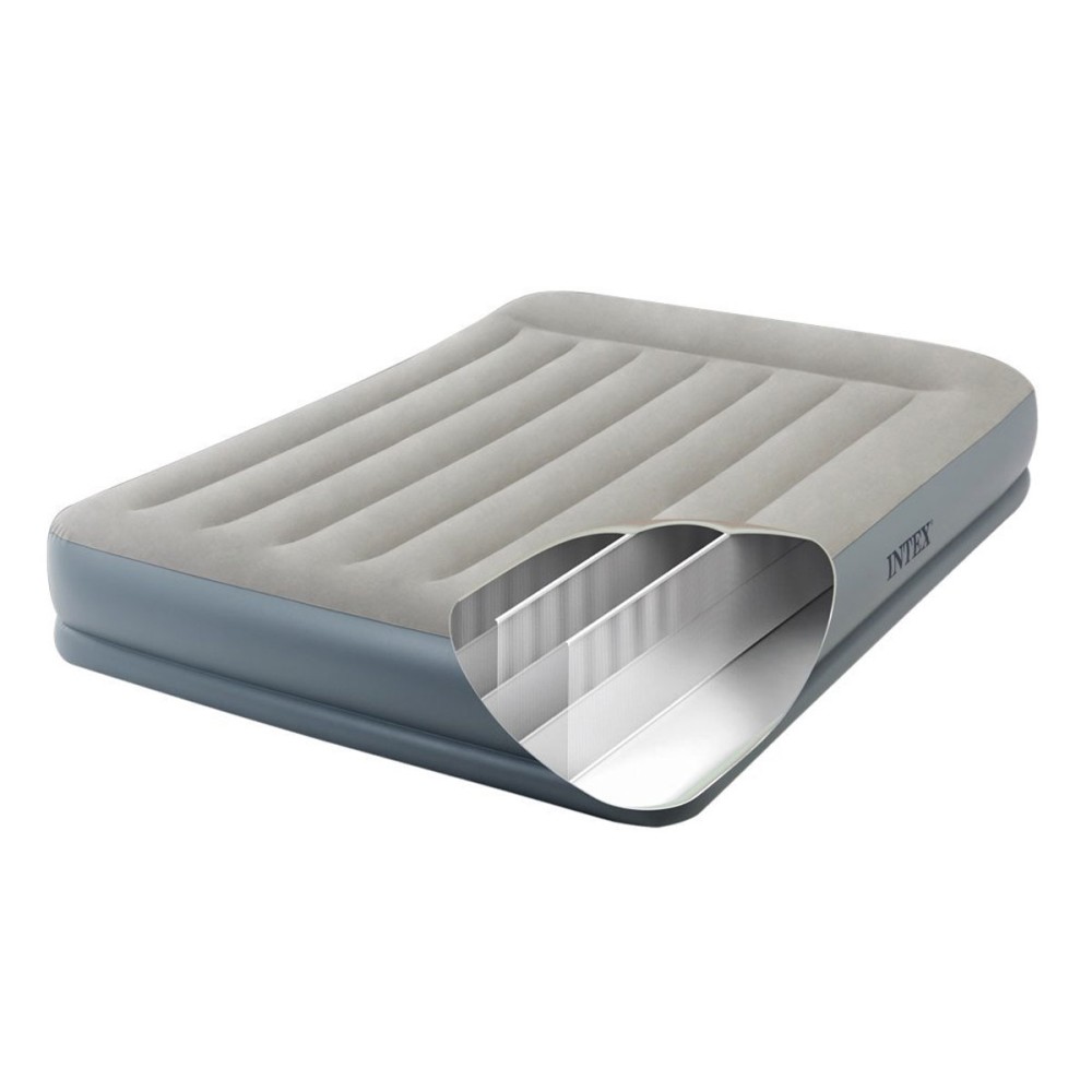 Надуваем матрак с вградена помпа INTEX Pillow Rest Queen Надуваем матрак с вградена помпа INTEX Pillow Rest Queen
