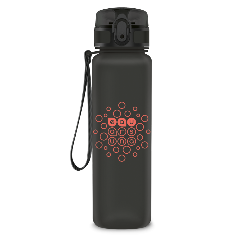 Бутилка за вода Ars Una Dark Grey 600ml - BPA free Бутилка за вода Ars Una Dark Grey 600ml - BPA free